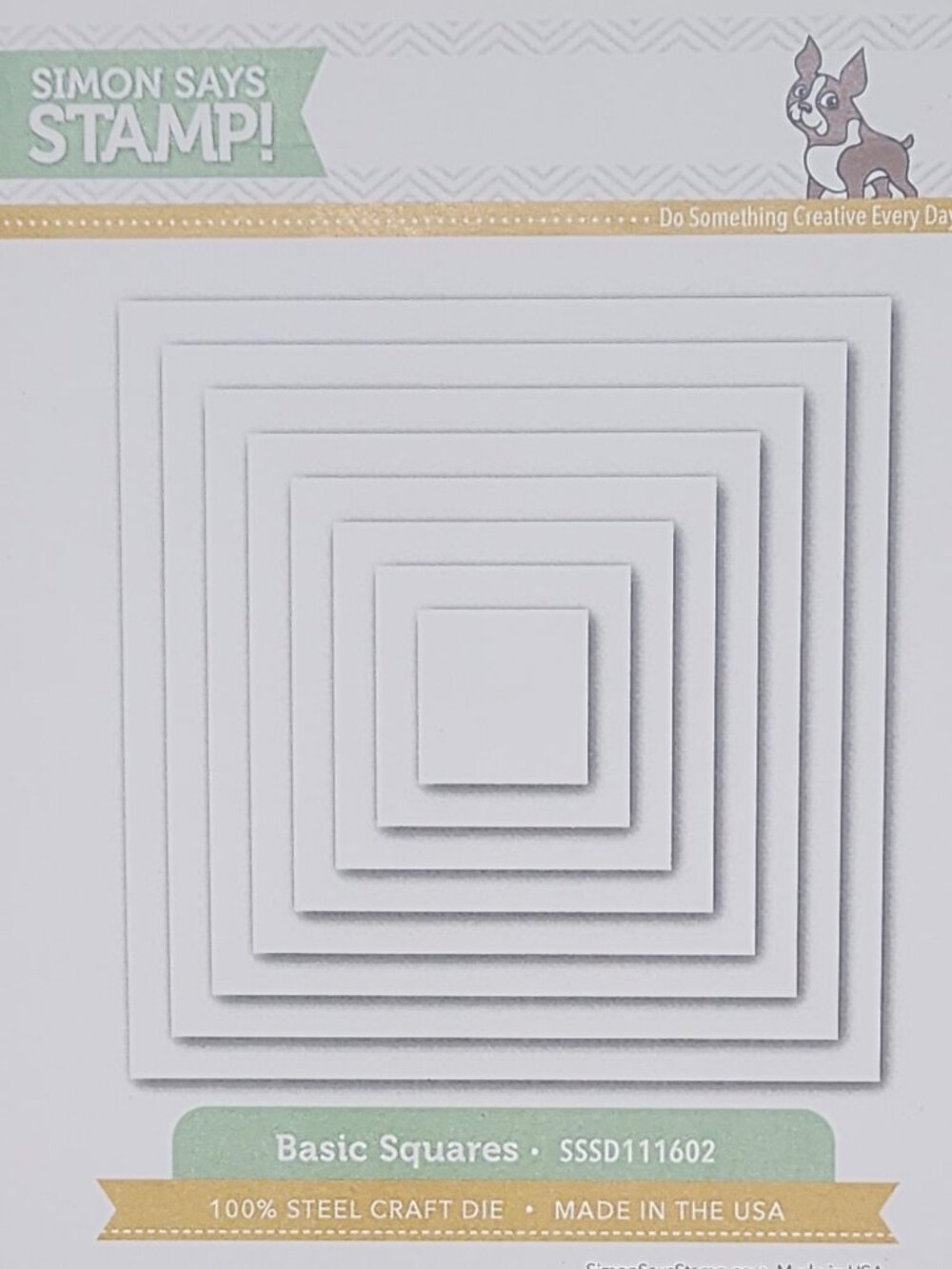 Simon Says Stamp! Square die set Basic Squares SSSD111602